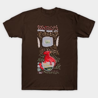 Red Dragon and window T-Shirt